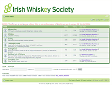 Tablet Screenshot of forum.irishwhiskeysociety.com