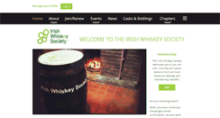Desktop Screenshot of irishwhiskeysociety.com
